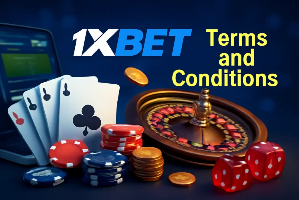 Conditions d'utilisation sur 1xBet Cameroun